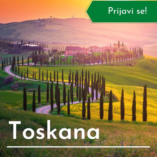 Treking Toskana 15.-18. april 2027