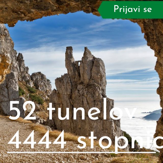 52 tunelov in 4444 stopnic 26.-27. september 2026