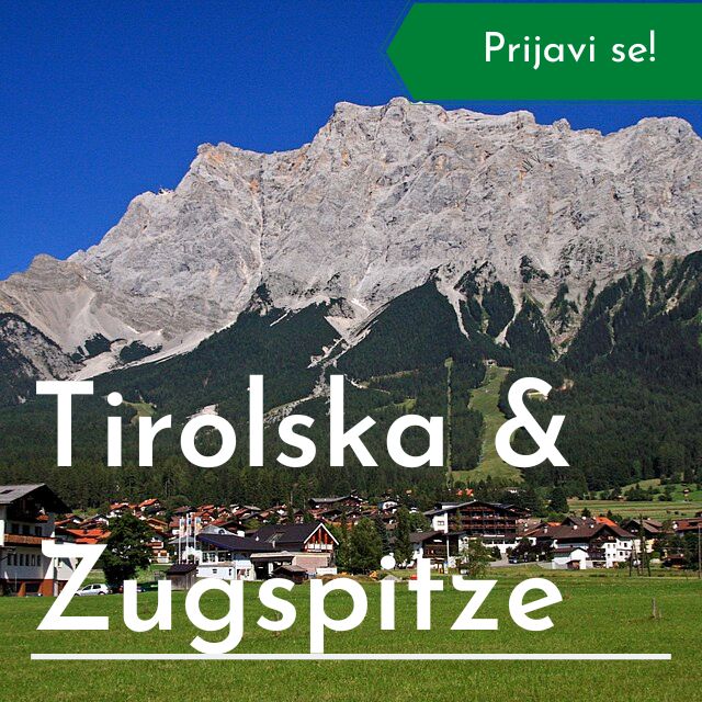 Treking Tirolska & Zugspitze 3.-6. junij 2027