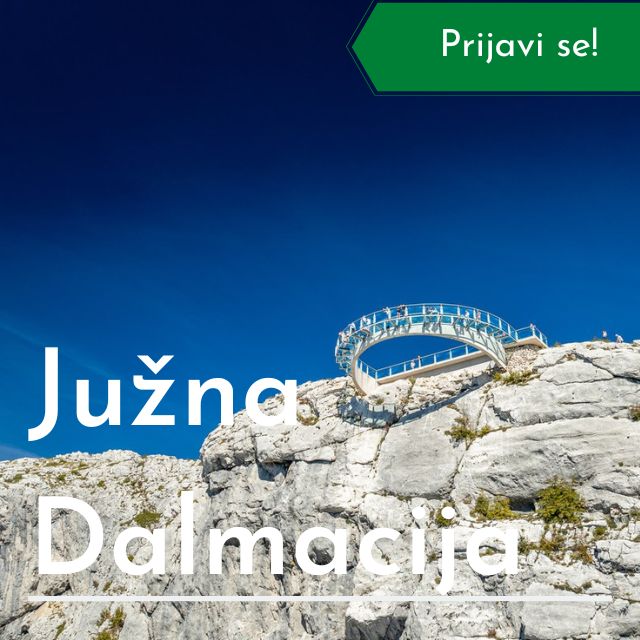 Planinarjenje Južna Dalmacija 11.-17. september 2027